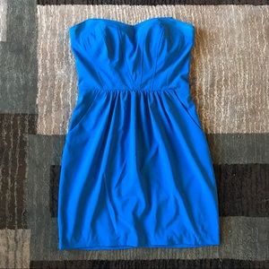 SOLD - Blue Cocktail Dress